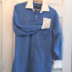 Donald J. Trump Signature Collection shirt. Vintage French cuff. 15.5 32/33.